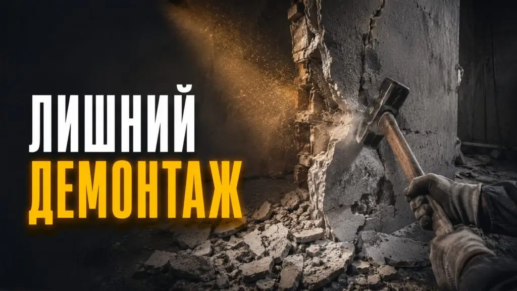 Квартира с черновой отделкой от застройщика: голые стены, стяжка пола и открытая разводка коммуникаций перед ремонтом