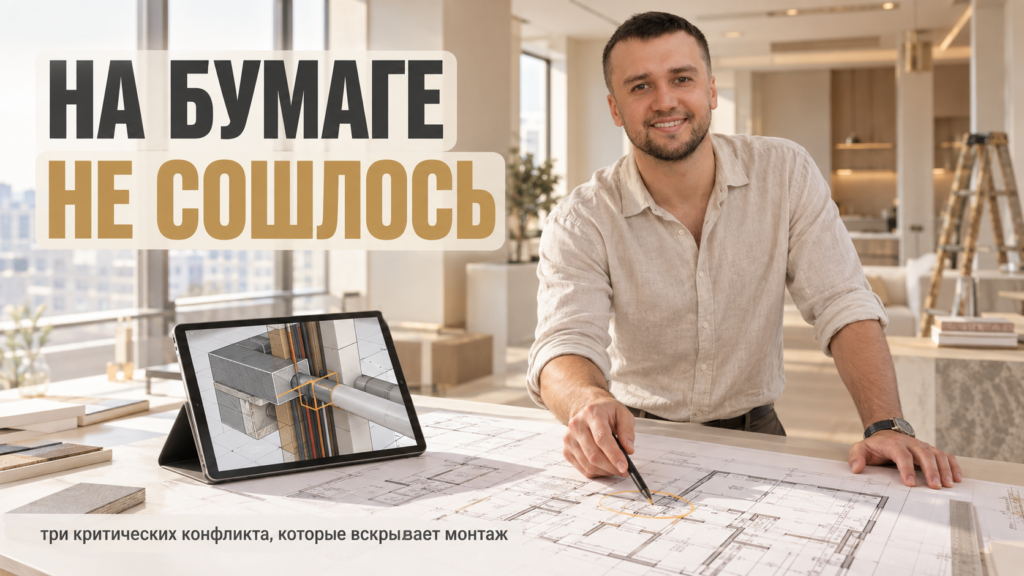 Ошибки проектирования: 3 критических конфликта при монтаже