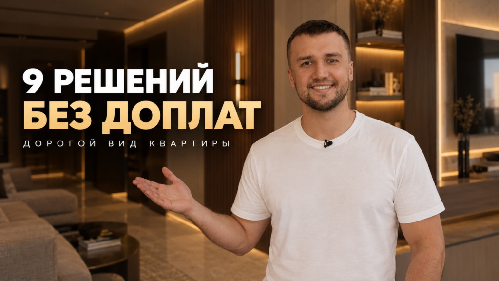 Светлая современная гостиная с продуманным декором, отражающая принципы дорогого дизайна интерьера квартиры